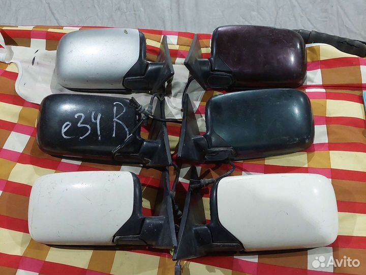 Бмв е34 зеркала рестайлинг