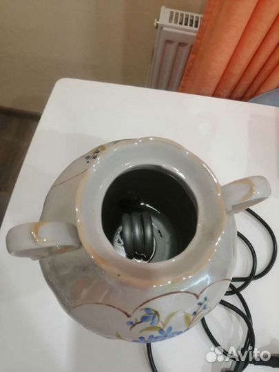 Самовар электрический фарфоровый