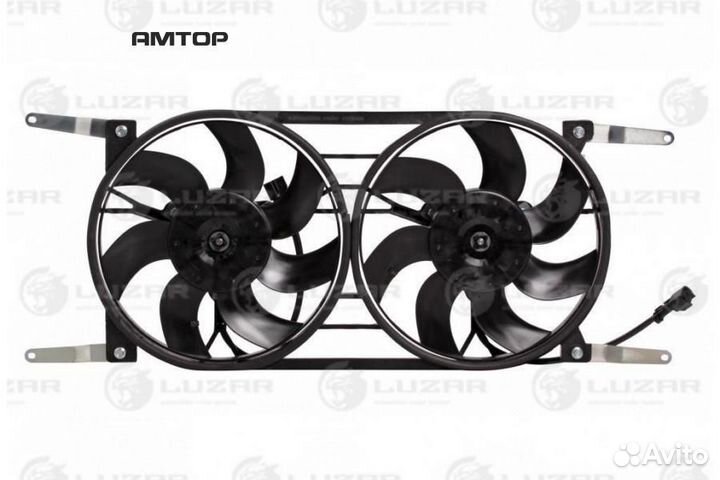 Luzar LFK0361 Э/вентиляторы охл. с кожухом (2 вент