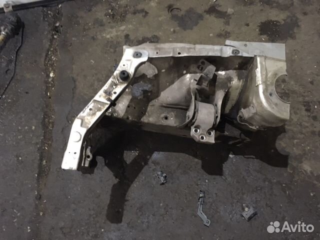 Hyundai accent передний правый лонжерон