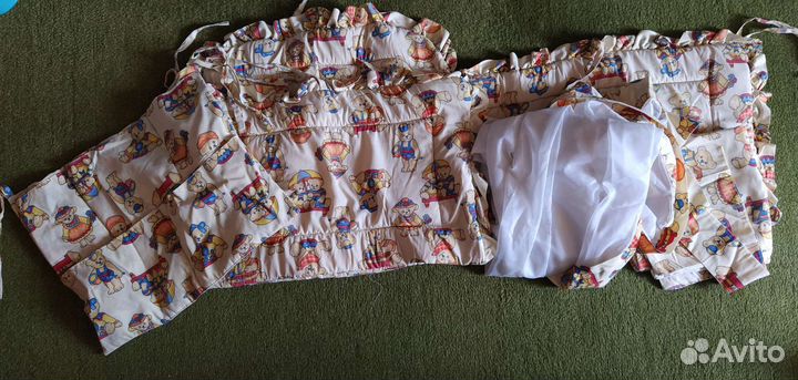 Комплект с бортиками в кроватку