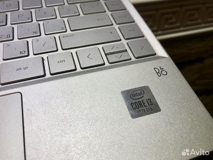 Ультрабук HP с отпечатком пальца