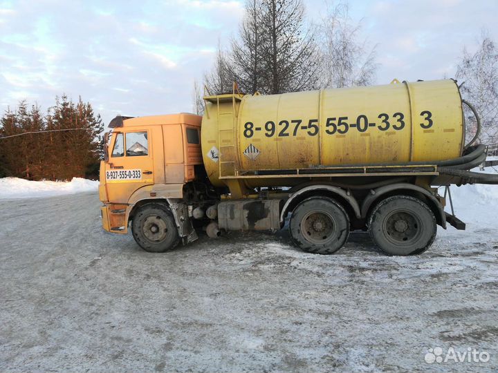 Ассенизаторские услуги. Откачка. Септик. Шамбо
