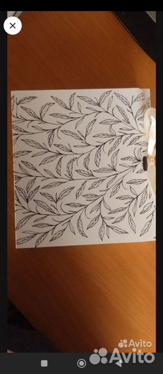 Коробка подарочная с мхом