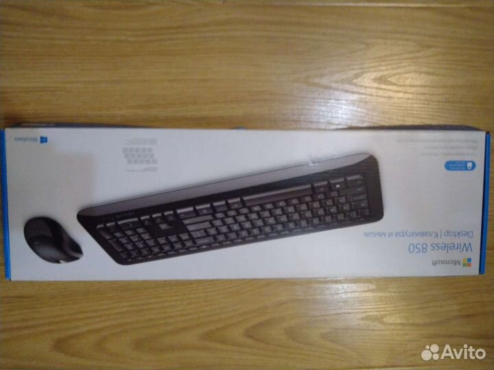 Беспроводные Клавиатура и мышка