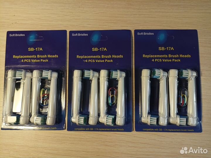 Насадки (12 штук) для зубной щетки oral-b