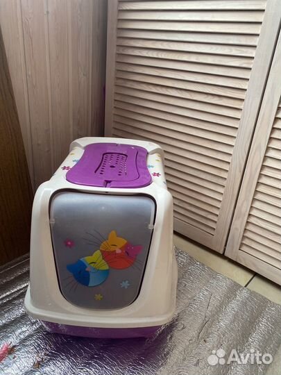 Туалет домик для кошек