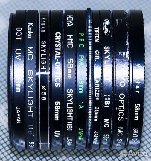 Светофильтр 49 52 55 58 62 Japan skylight UV 1a 1b