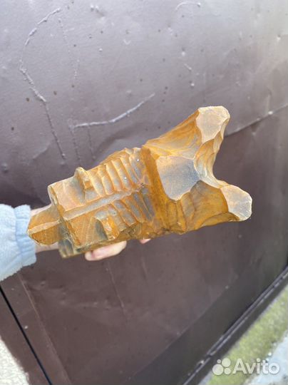 Медведь деревянный