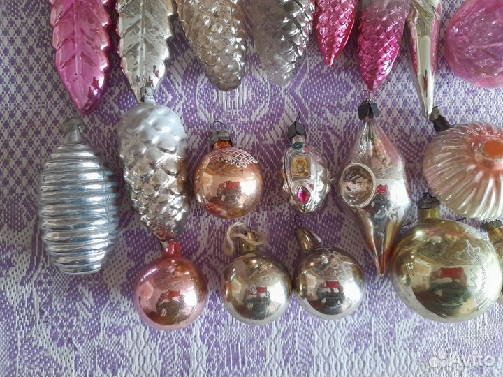 Елочные игрушки СССР