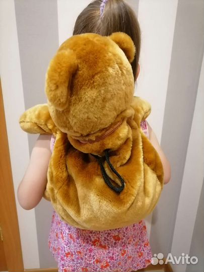 Детский рюкзак медведь +сумка