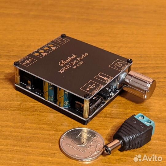 Усилитель 50/100W c USB, блютуз, AUX