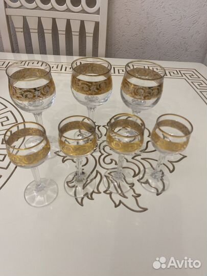 Рюмка на ножке богемия