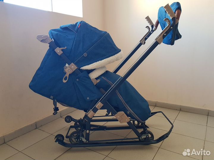 Санки коляска Nika 7-8к