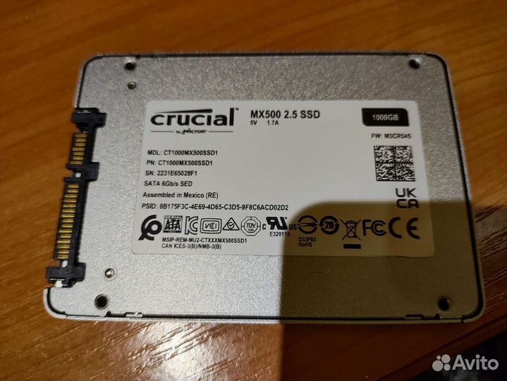 Жесткий диск ssd 1tb
