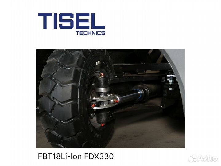 Погрузчик вилочный Tisel FBT18Li-Ion FDX330