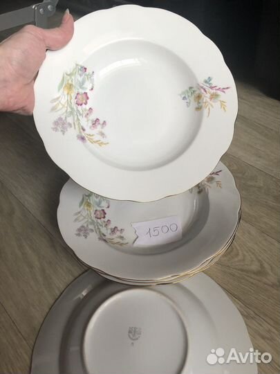 Сервиз Дулево, Розовая ветка, лфз из СССР