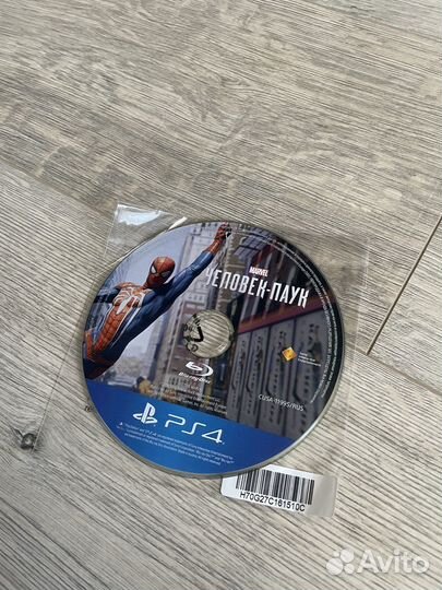 Человек Паук ps4 Spider Man