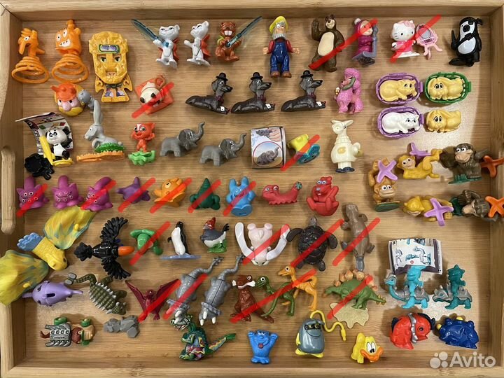 Игрушки киндер сюрприз из разных коллекций