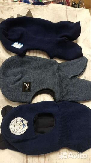 Шапка шлем демисезон новая