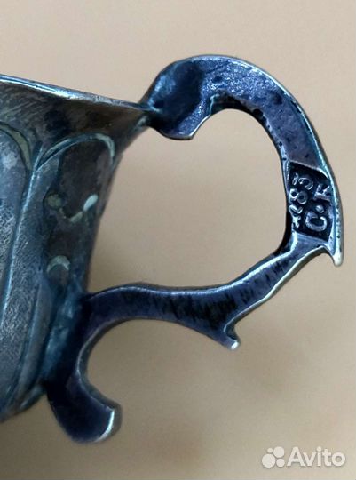 Чарка для водки, серебро, Москва 1783 год