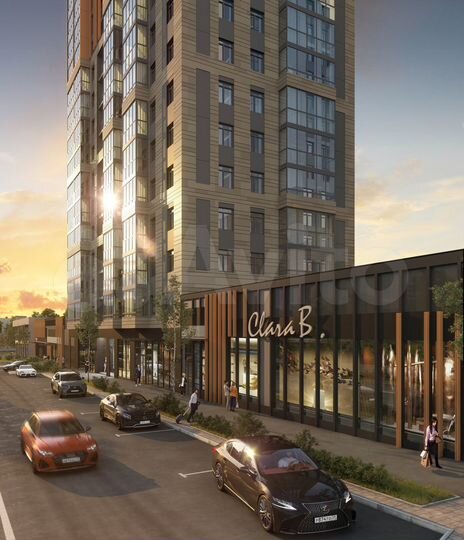 3-к. квартира, 80,4 м², 2/15 эт.