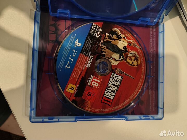 Rdr 2 ps4 диск
