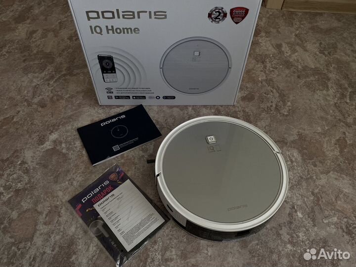 Робот-пылесос polaris pvcr 4105 серебристый