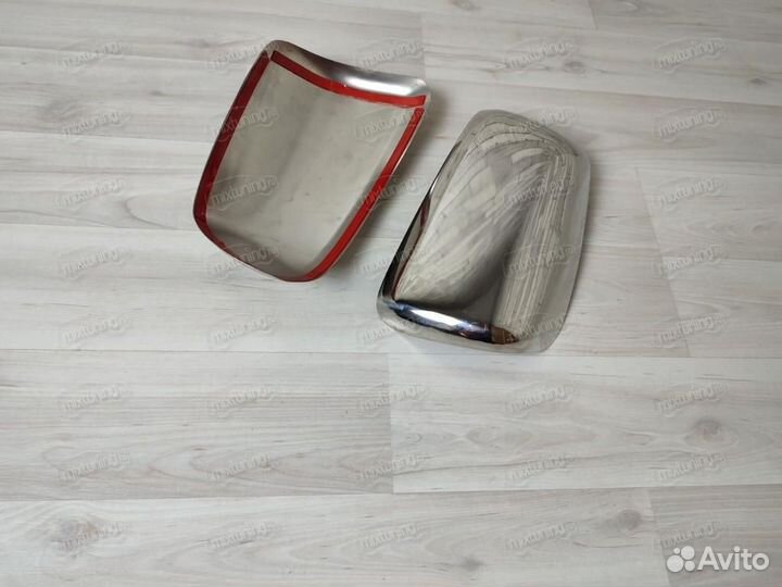 Накладки на зеркала Mitsubishi Lancer X 2007-2017