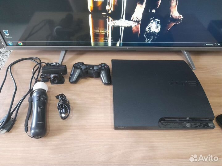 Игровая приставка ps3 slim