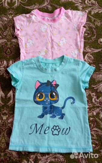 Детская одежда для девочек пакетом 98 104