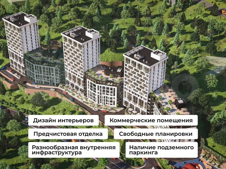 1-к. квартира, 38 м², 12/15 эт.