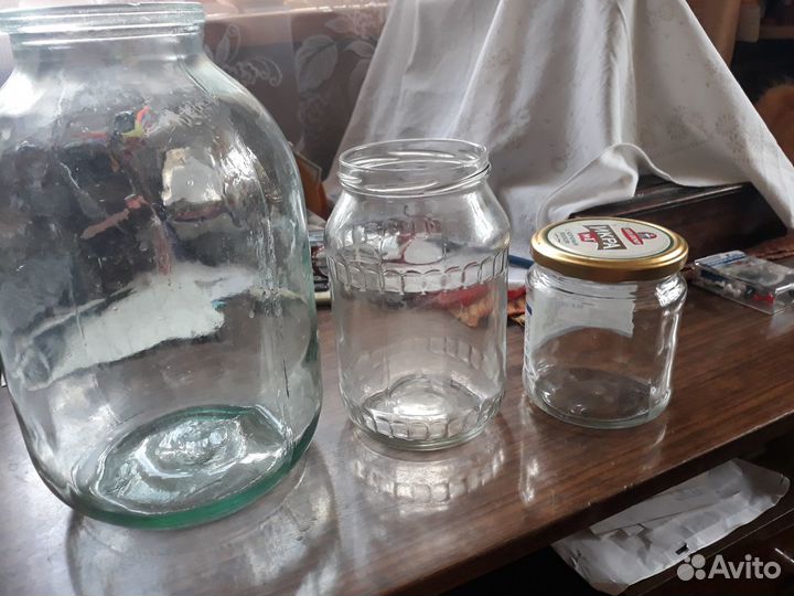 Банки стеклянные от 0,5-3л