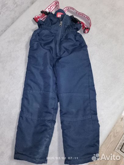 Джинсы утеплённые на мальчика 92
