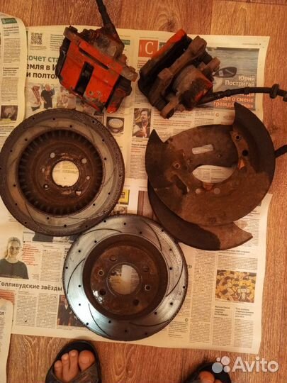 Тормоза в круг ваз 21099,2110,12