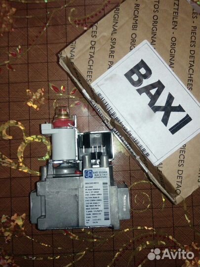 Газовый клапан для котла baxi