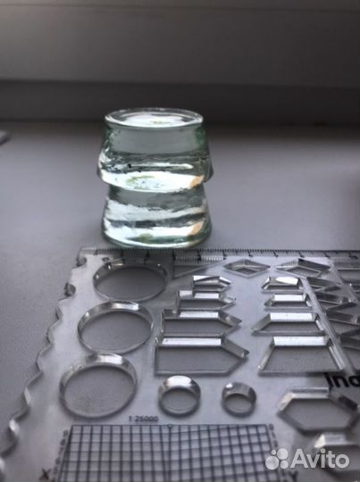 Стеклянная цилиндрическая трапеция