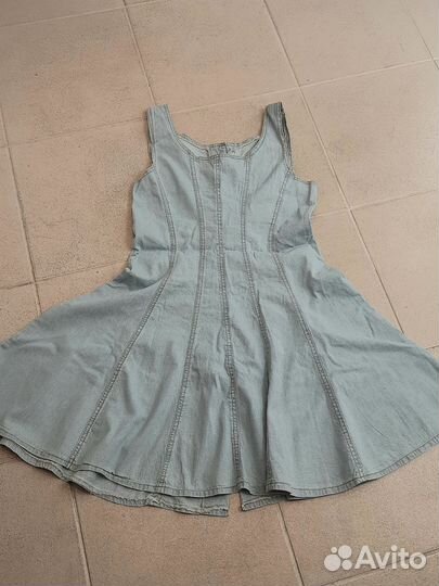 Джинсовый сарафан