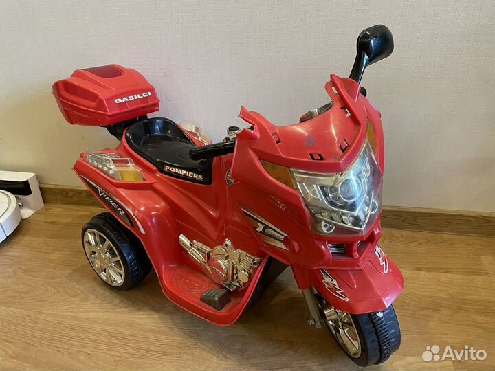 Детский мотоцикл на аккумуляторе