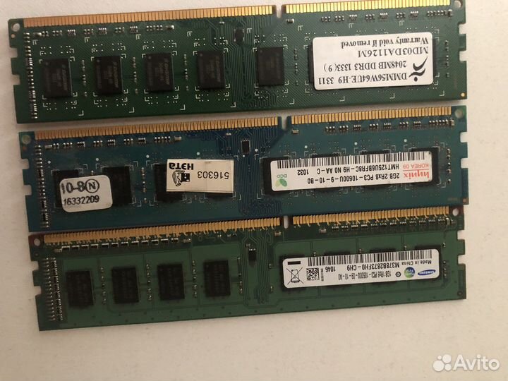 Оперативная память ddr3 и ddr2