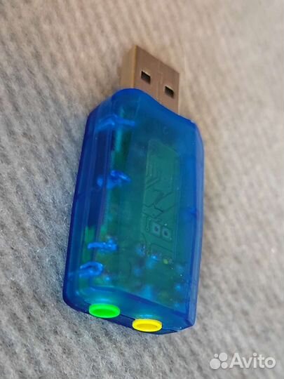 Китайская USB звуковая карта