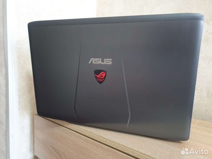 Игровой ноутбук asus Rog gl752v, i5, ssd 240gb