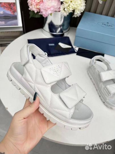 Босоножки prada premium