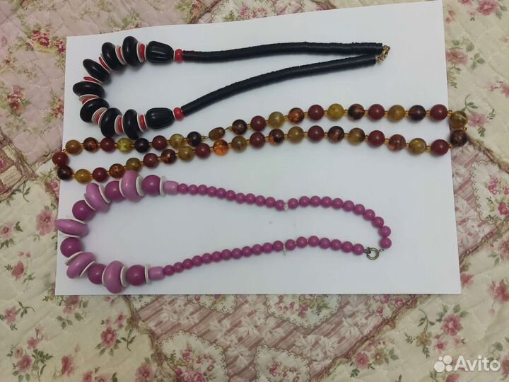 Бусы времен СССР