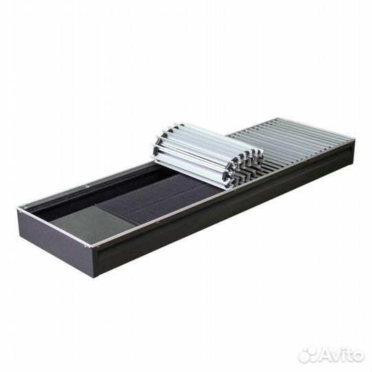 Внутрипольный конвектор кзто Бриз 300*100 *1000 U