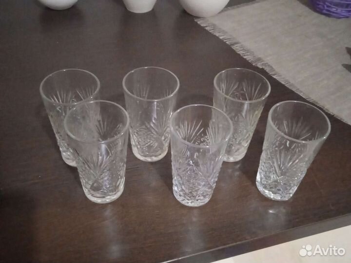Хрустальные стопки