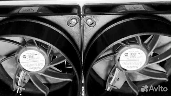 Фланец переходник для вентилятора asic