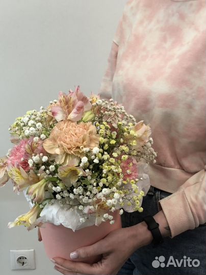 Коробочка с цветами