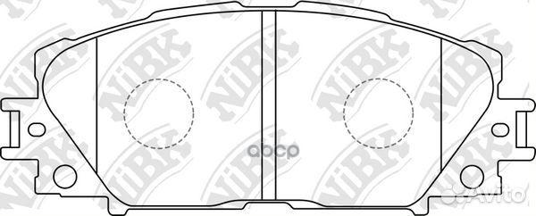 Колодки тормозные toyota yaris 05- перед. PN150