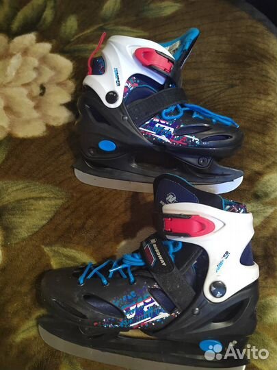 Коньки детские раздвижные 34 37